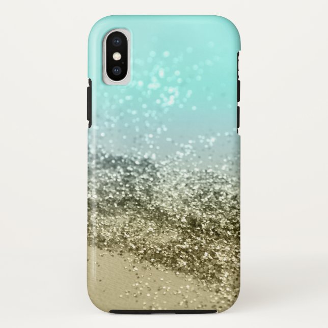 Capa Para iPhone, Case-Mate Limon Twist Beach Glitter #3 (Verso)