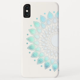 Capa Para iPhone Da Case-Mate Linda Turquesa Lotus Floral Mandala Ca