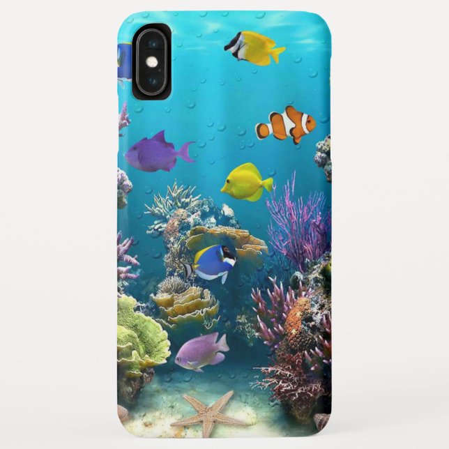 Capa Para iPhone, Case-Mate Linda vida marinha (Verso)
