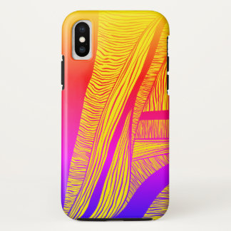 Capa Para iPhone Da Case-Mate Linha de onda amarela e vermelha