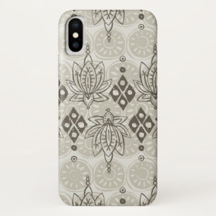 Capa Para iPhone X linha lotus diamond