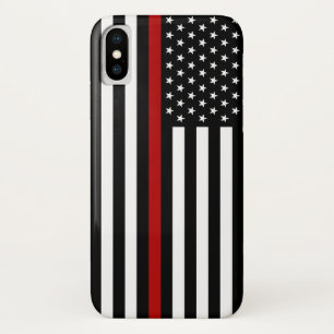Capa Para iPhone Da Case-Mate Linha vermelha fina bandeira