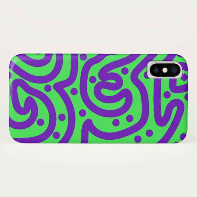 Capa Para iPhone, Case-Mate linhas abstrato (Verso (Horizontal))