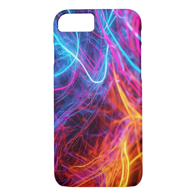 Capa Para iPhone, Case-Mate Linhas Neon (Verso)