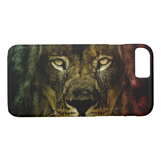 Capa Para iPhone, Case-Mate Lion of Judah Case iPhone - Lion Rastafari - (Verso (Horizontal))