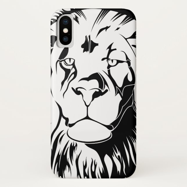 Capa Para iPhone, Case-Mate Lion Tribal 002 (Verso)