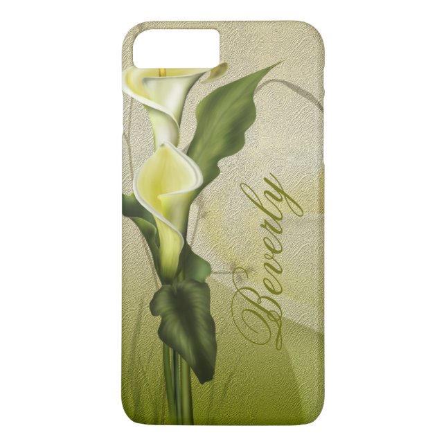 Capa Para iPhone, Case-Mate Lírio de Calla branco (Verso)
