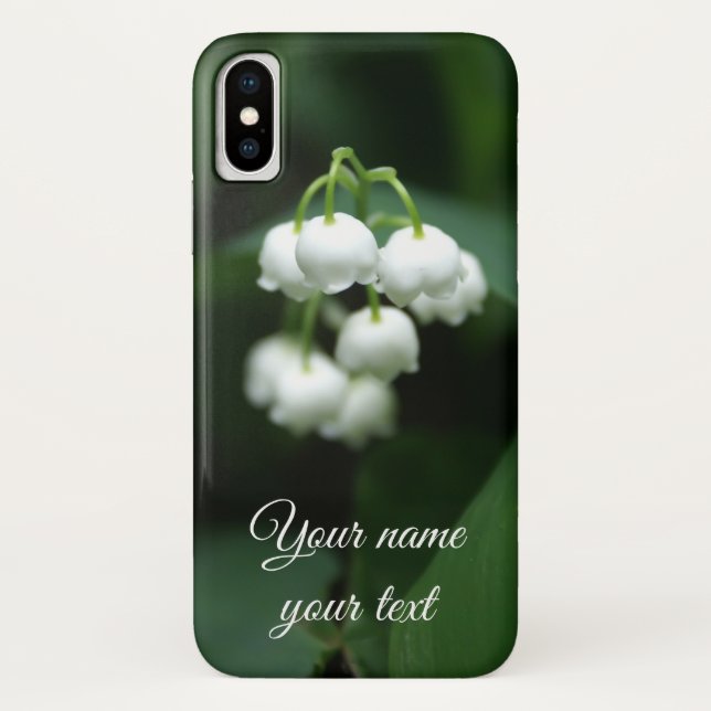 Capa Para iPhone, Case-Mate Lírios brancos (Verso)