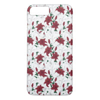 Lírios de Natal Vermelho e Branco