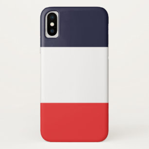 Capa Para iPhone Da Case-Mate Listras Azuis Brancas e Vermelhas Listrado