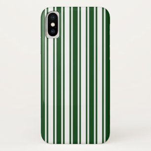 Capa Para iPhone Da Case-Mate Listras de doces verdes e brancas escuras
