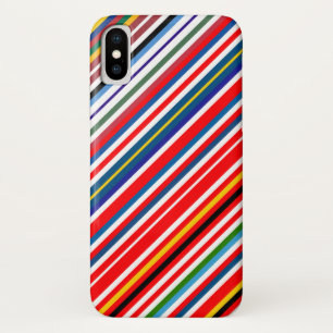 Capa Para iPhone Da Case-Mate Listras decorativas bonitas e coloridas