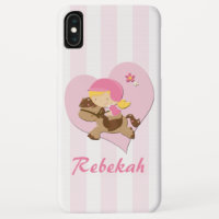 Listras personalizadas do rosa da equitação do