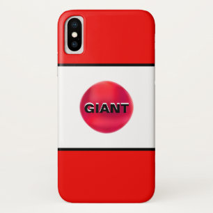 Capa Para iPhone Da Case-Mate Listras Pretas Vermelhas Brancas