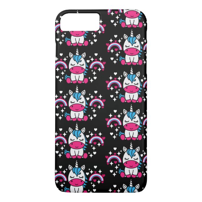 Capa Para iPhone, Case-Mate Little Girls Unicorn Pony (Verso)