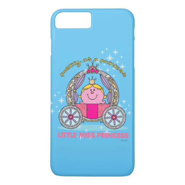 Capa Para iPhone, Case-Mate Little Miss Princesa | Carruagem espumante (Verso)