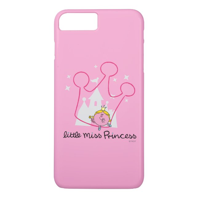 Capa Para iPhone, Case-Mate Little Miss Princesa | Coroa rosada gigante (Verso)