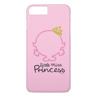 Capa iPhone 8 Plus/7 Plus Little Miss Princesa | Face Vazio