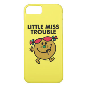 Capa Para iPhone Da Case-Mate Little Miss Trouble   Letra negra