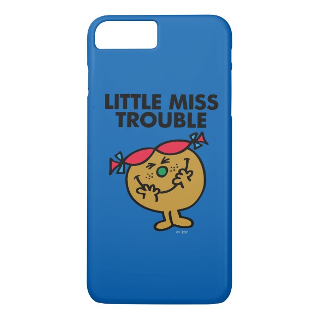 Capa Para iPhone, Case-Mate Little Miss Trouble | Risos (Verso)