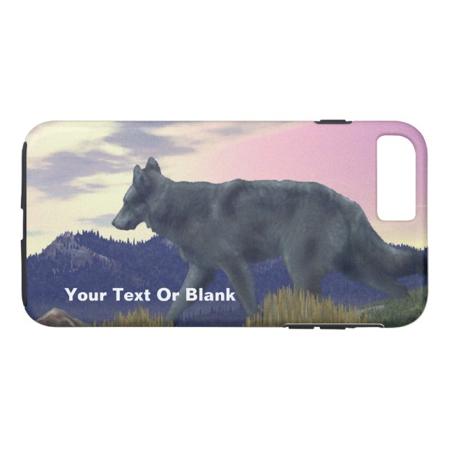 Capa Para iPhone, Case-Mate Lobo de Alto País (Verso (Horizontal))