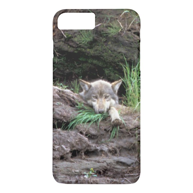 Capa Para iPhone, Case-Mate Lobo-Madeira Selvagem em Den (Verso)