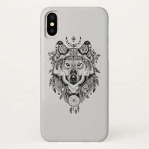 Capa Para iPhone Da Case-Mate Lobo tribal indiano