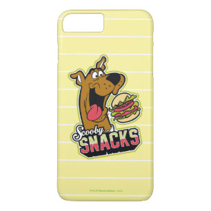 Capa iPhone 8 Plus/7 Plus Logotipo dos petiscos de Scooby-Doo "Scooby"