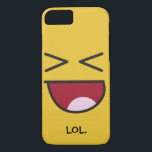 Capa Para iPhone Da Case-Mate LOL emoji<br><div class="desc">LOL emoji capas. Apresentando o sorriso popular de emoji. Fundo amarelo. Entre em contato comigo para obter solicitações de designs personalizados!</div>