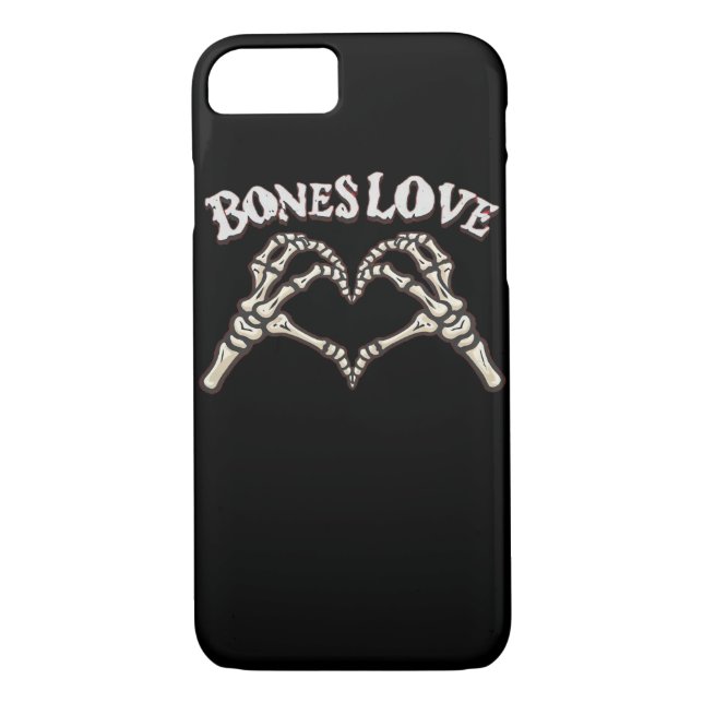 Capa Para iPhone, Case-Mate Love Skeleton Hand Classic (Verso)