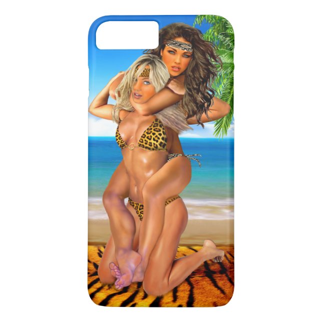 Capa Para iPhone, Case-Mate Lutadores Foxy da selva (Verso)