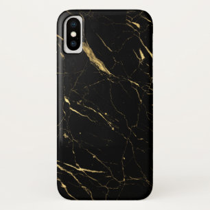 Capa Para iPhone Da Case-Mate Luxe Black e Dourado Marble