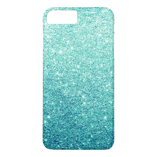 Capa Para iPhone, Case-Mate Luxo elegante do brilho da cerceta (Verso)