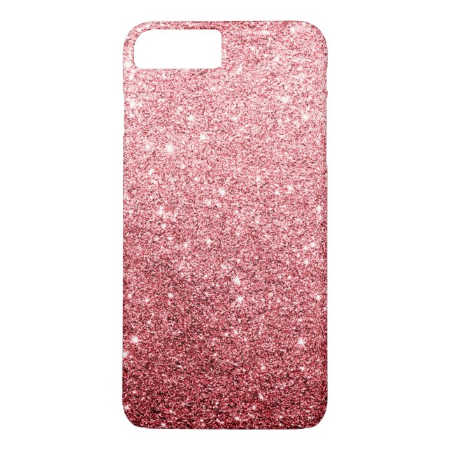 Capa Para iPhone, Case-Mate Luxo vermelho elegante do brilho (Verso)