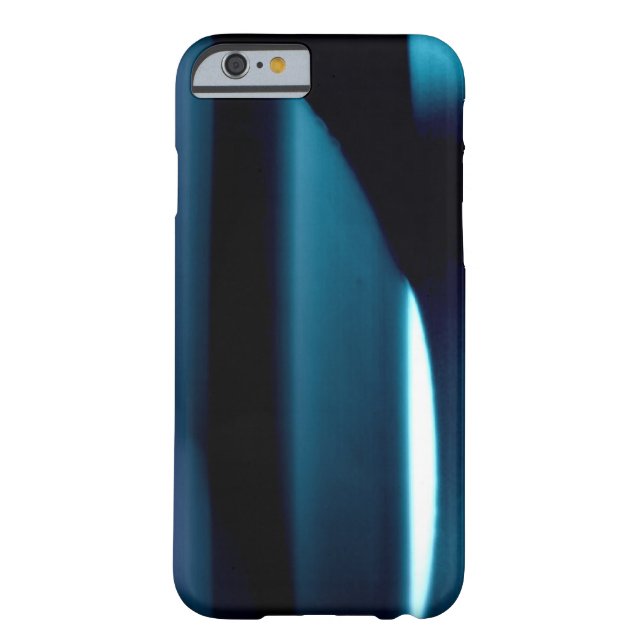 Capa Para iPhone, Case-Mate Luz l abstrato Preto-Azul-Branco moderno (Verso)