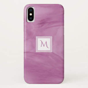 Capa Para iPhone Da Case-Mate Luz simples - monograma moderno de mármore subtil