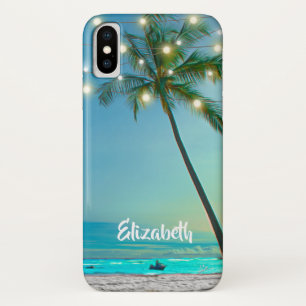 Capa Para iPhone Da Case-Mate Luzes havaianas tropicais elegantes das palmas da