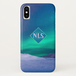 Capa Para iPhone Da Case-Mate Luzes nortes Aurora Borealis e Neve.