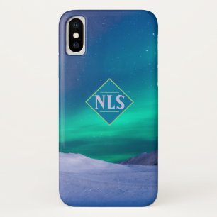 Capa Para iPhone Da Case-Mate Luzes nortes Aurora Borealis e Neve.