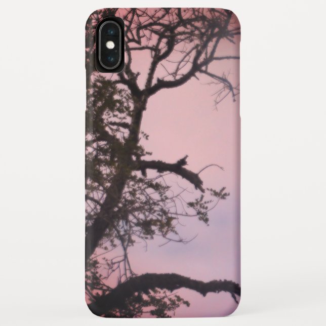 Capa Para iPhone, Case-Mate maçã iphone x case TREE IN SUNSET DESIGN (Verso)