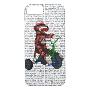 Capa iPhone 8/7 Macaco-meia no triciclo