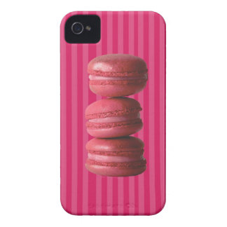 Capa Para iPhone Macarons em listras francesas