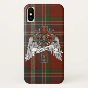 Capa Para iPhone X MacFarlane Tartan Cross