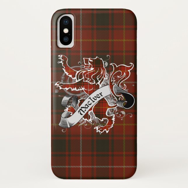 Capa Para iPhone, Case-Mate MacIver Tartan Lion (Verso)
