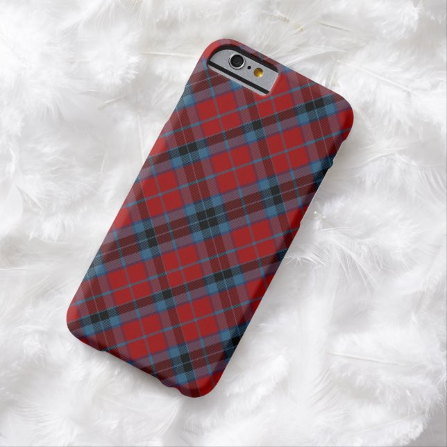 Capa Para iPhone, Case-Mate MacTavish Tartan Vermelho e Xadrez Azul (In Loco)