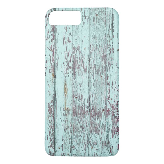 Capa Para iPhone, Case-Mate Madeira Rústica Aqua Barn (Verso)