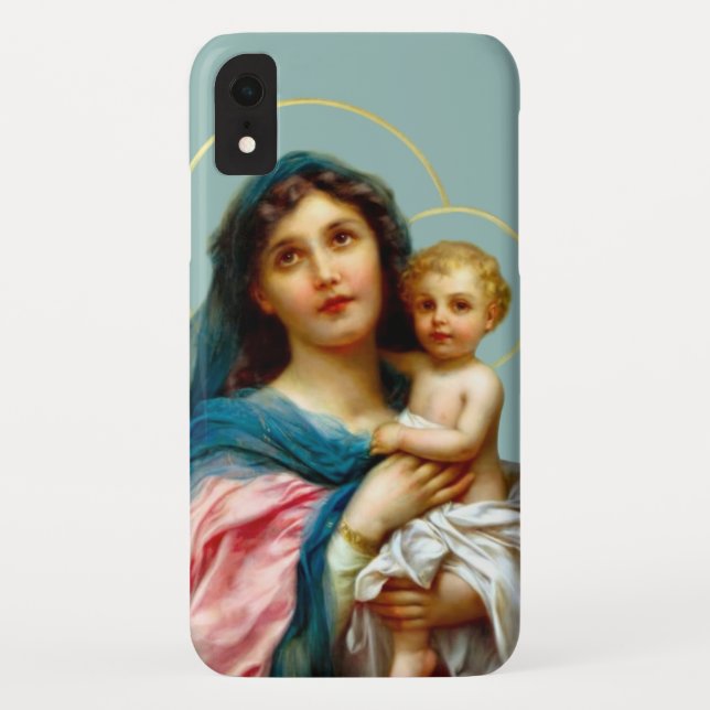 Capa Para iPhone, Case-Mate Madona e Menino (Verso)