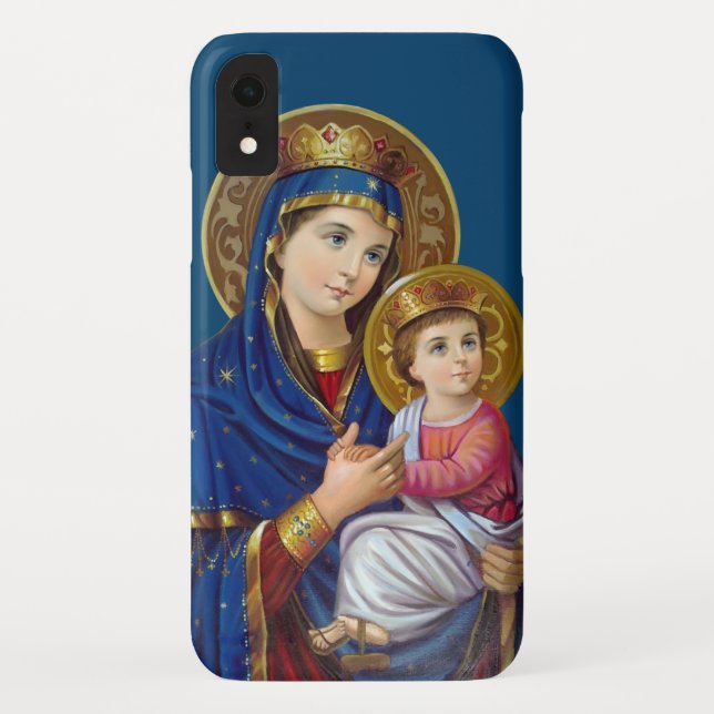 Capa Para iPhone, Case-Mate Madona e Menino (Verso)