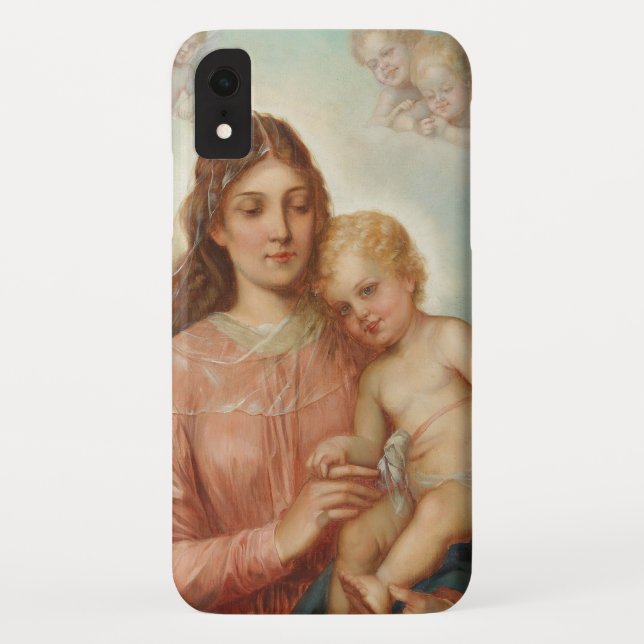 Capa Para iPhone, Case-Mate Madona e Menino (Verso)