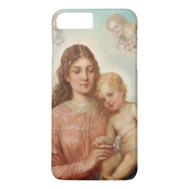 Capa Para iPhone, Case-Mate Madona e Menino (Verso)